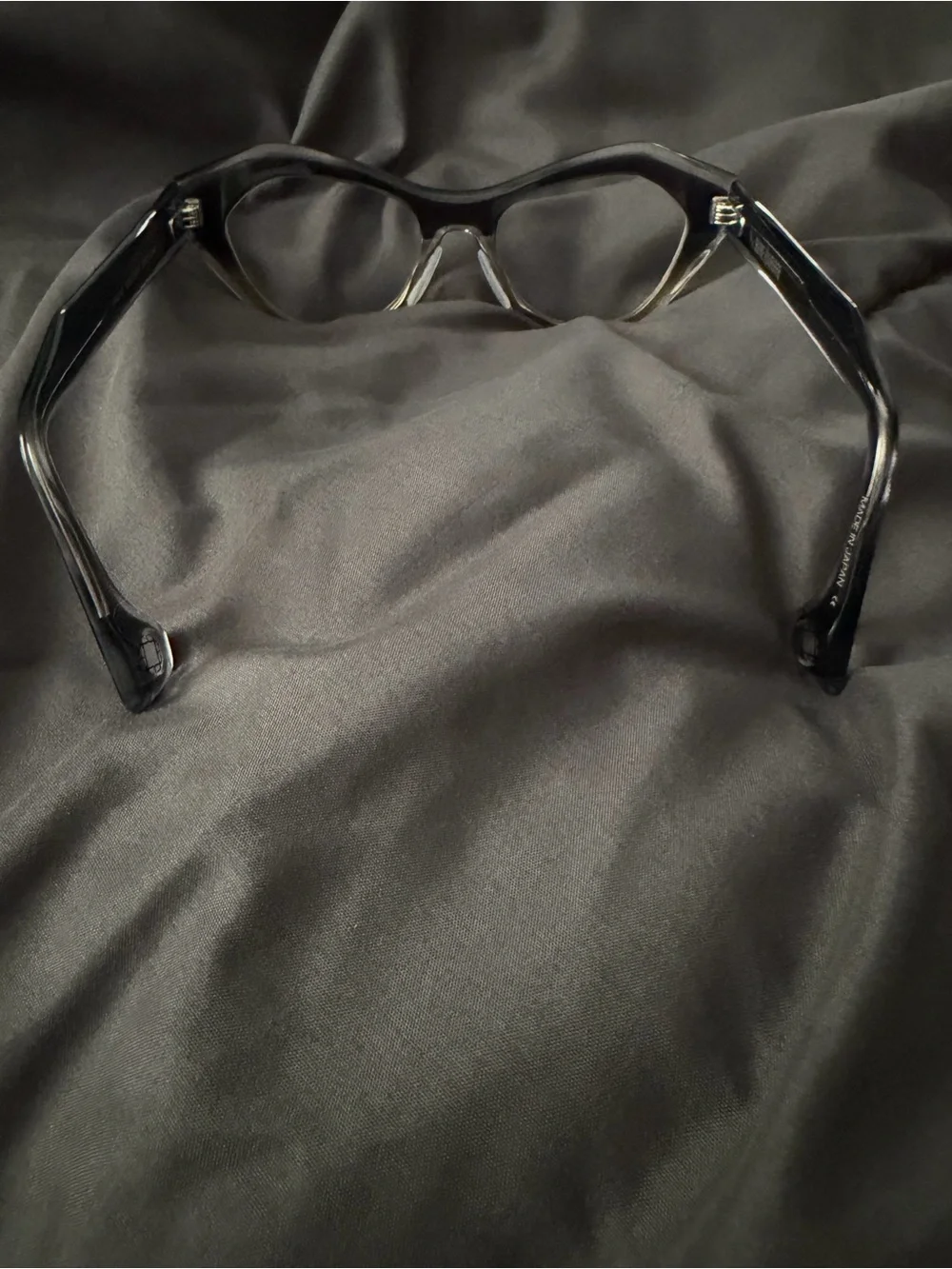 Blake Kuwahara Valerio Grey/Gold Ombre Eye Glasses